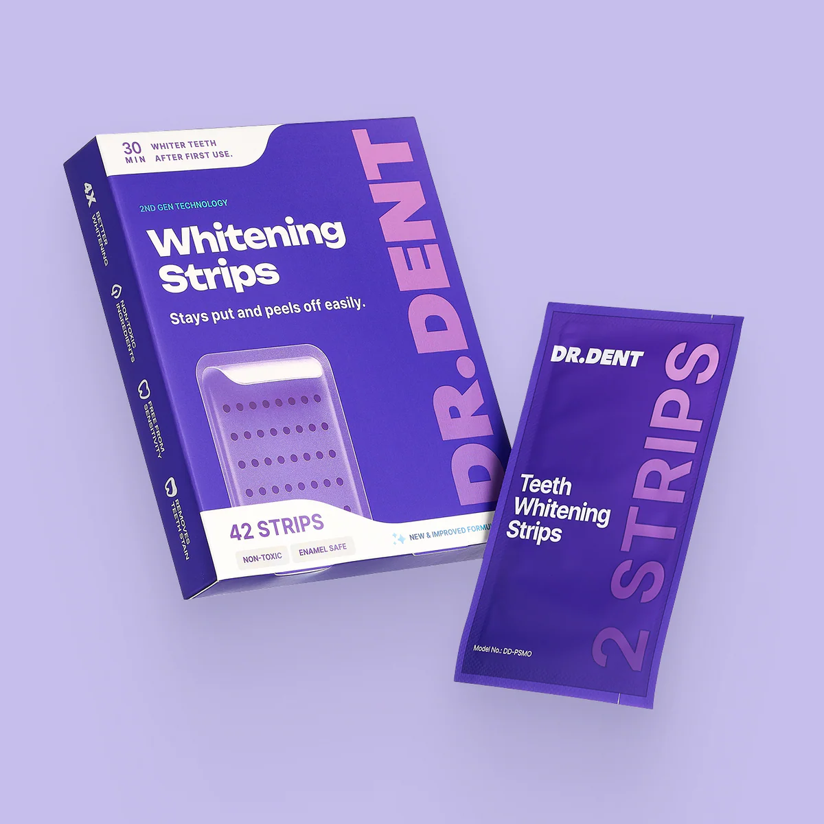 PURPLE WHITENING STRIPS